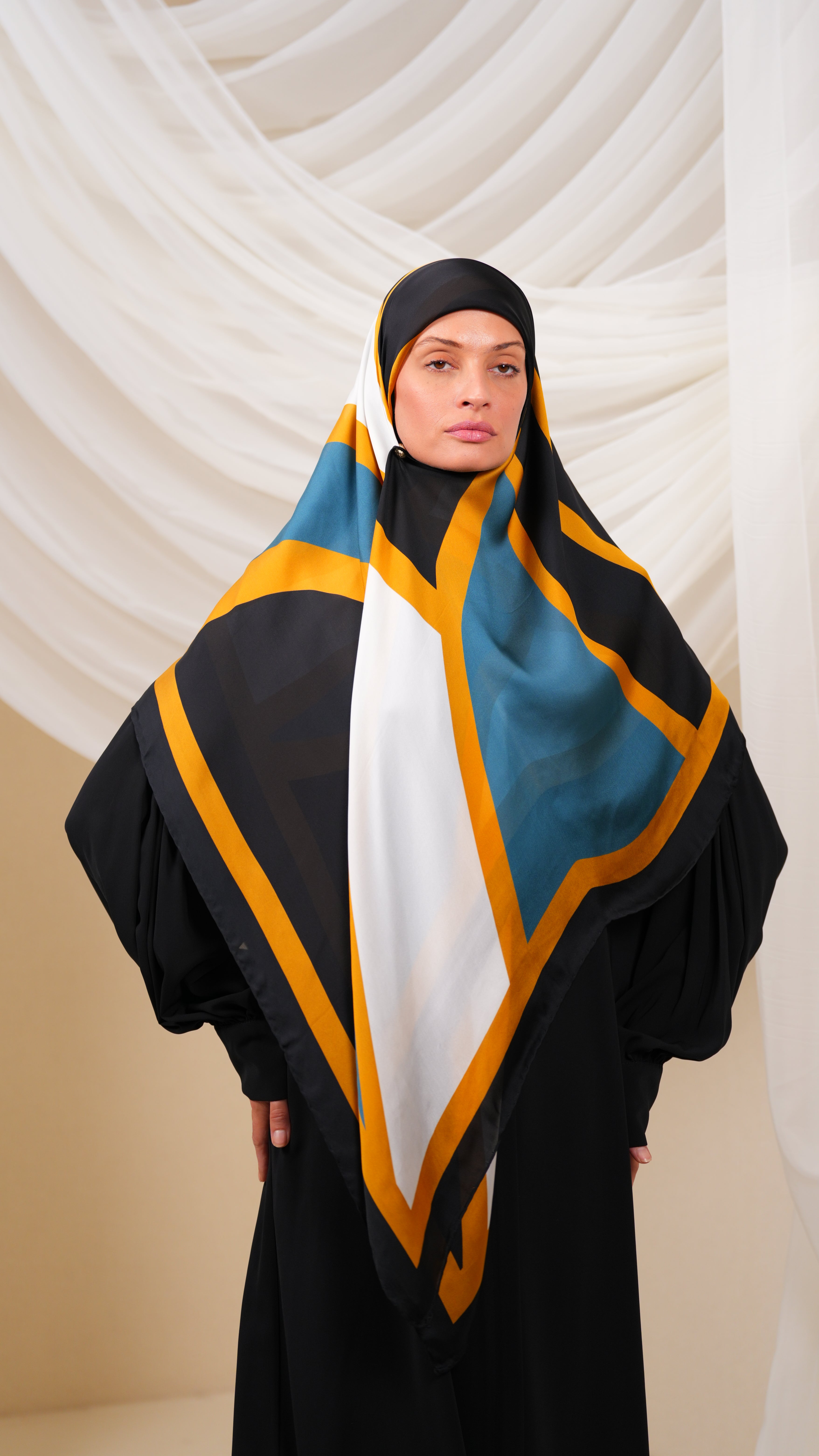 scilla turkish silk scarf Ptr6