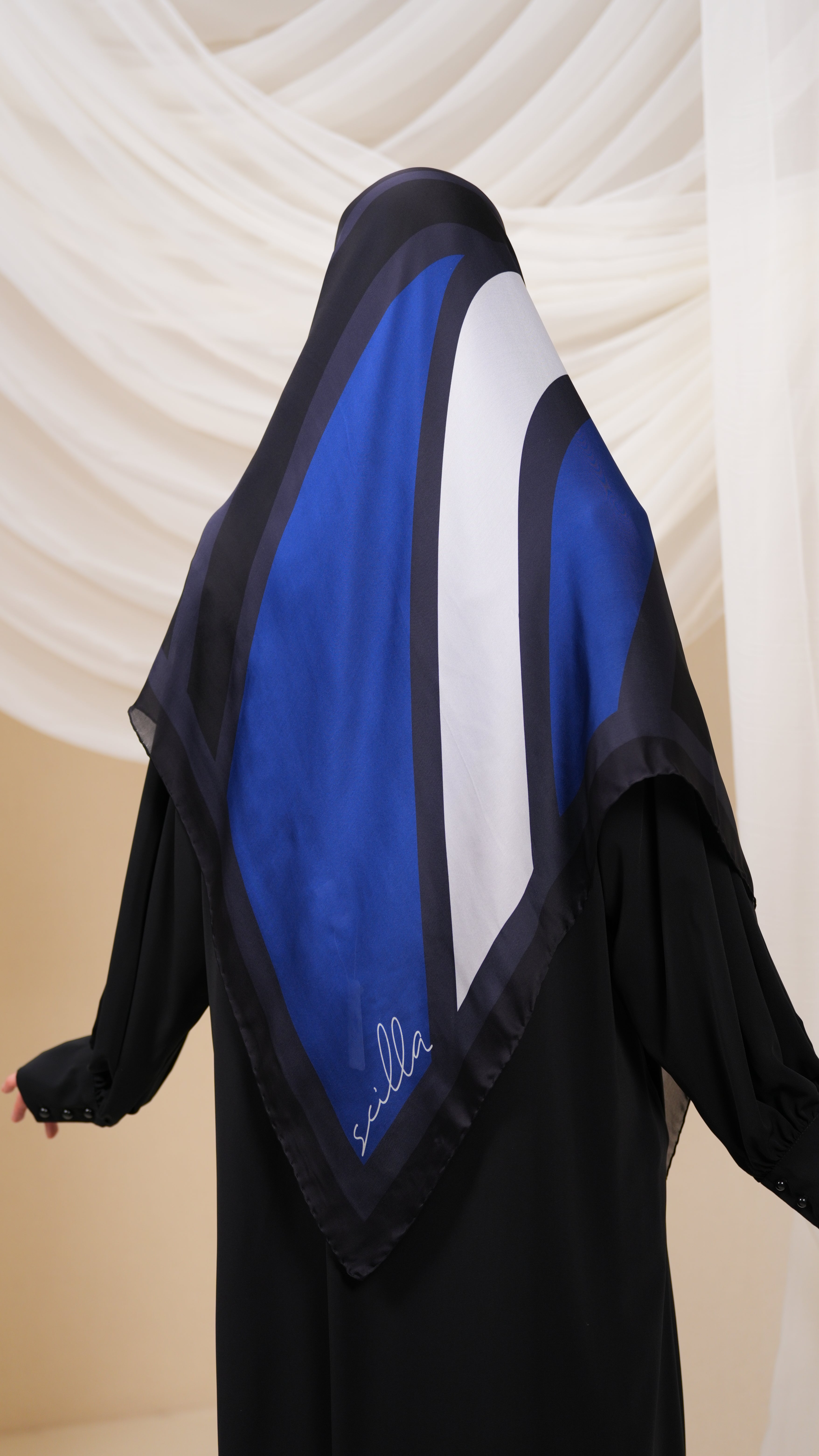 scilla turkish silk scarf Ptr8