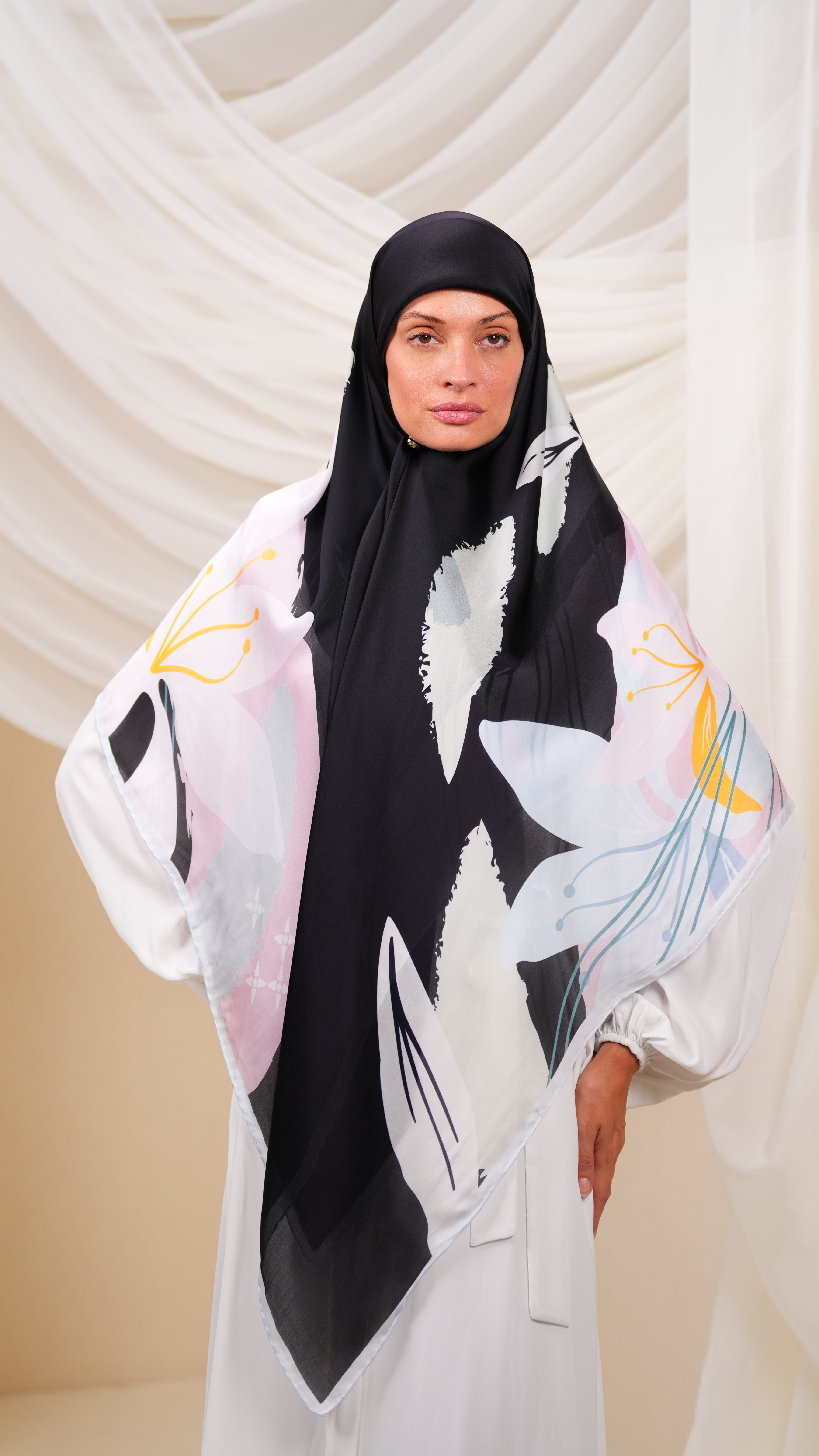 scilla turkish silk scarf ttr3