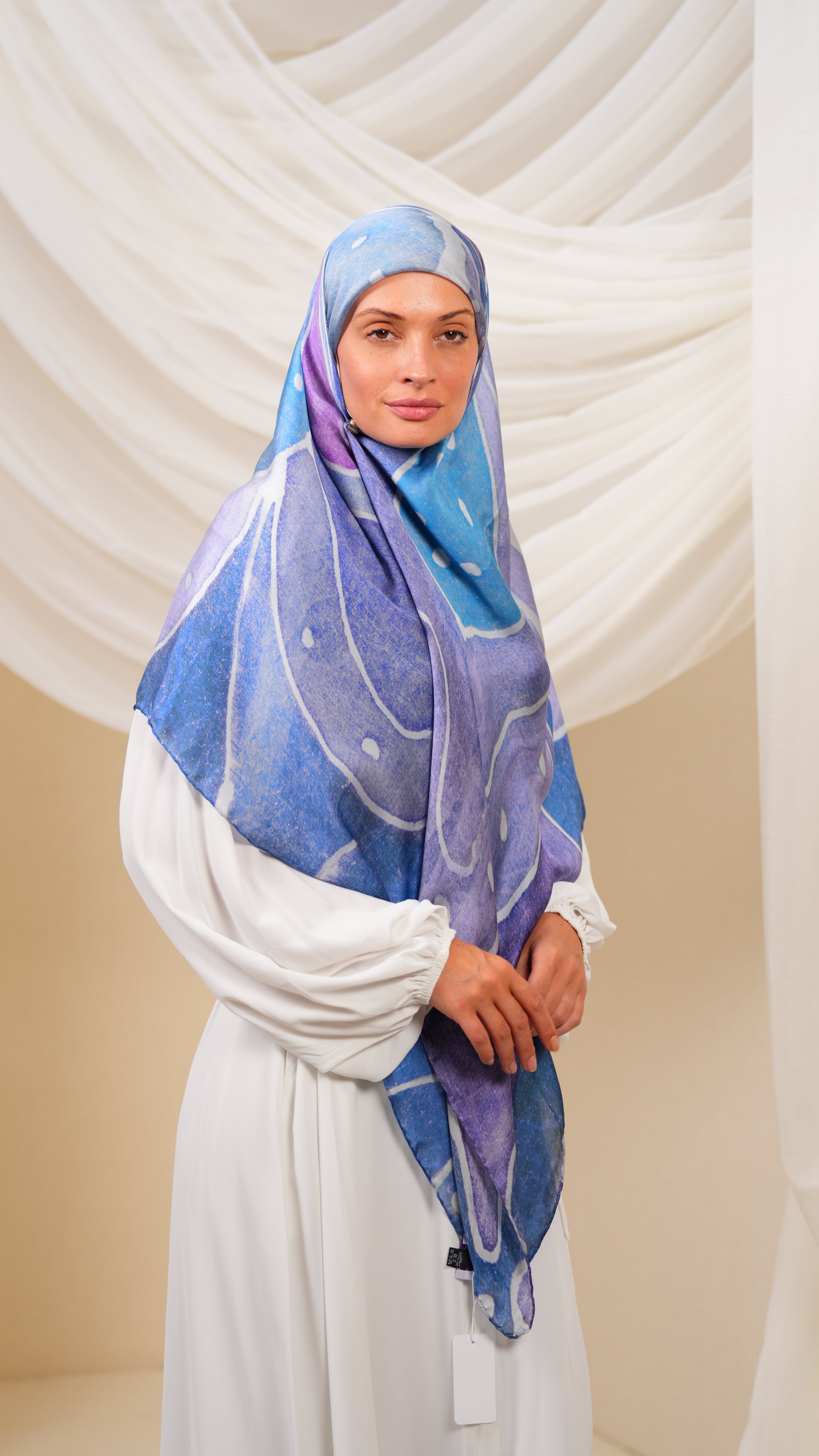 scilla turkish silk scarf ztr3