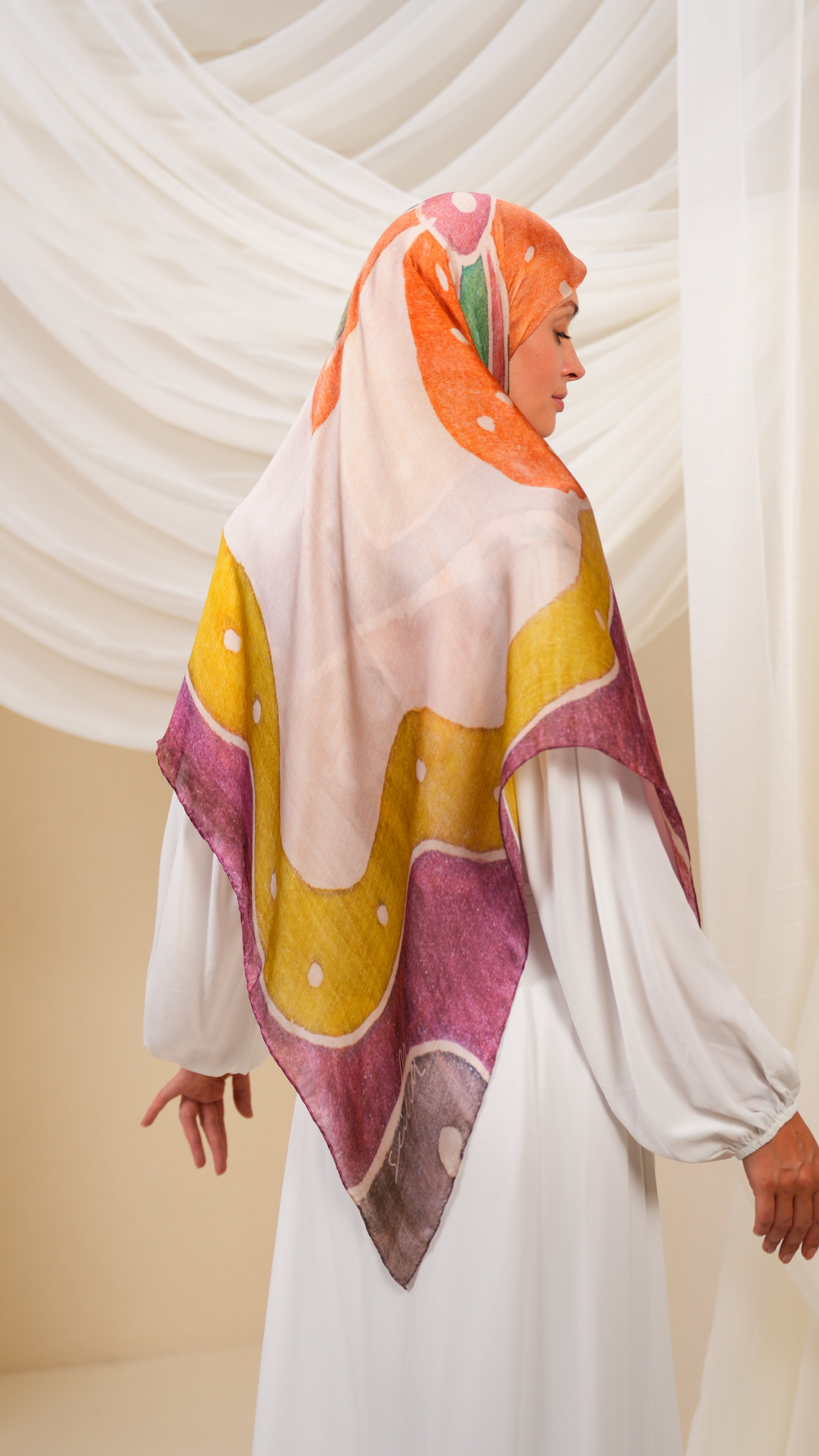 scilla turkish silk scarf ztr1