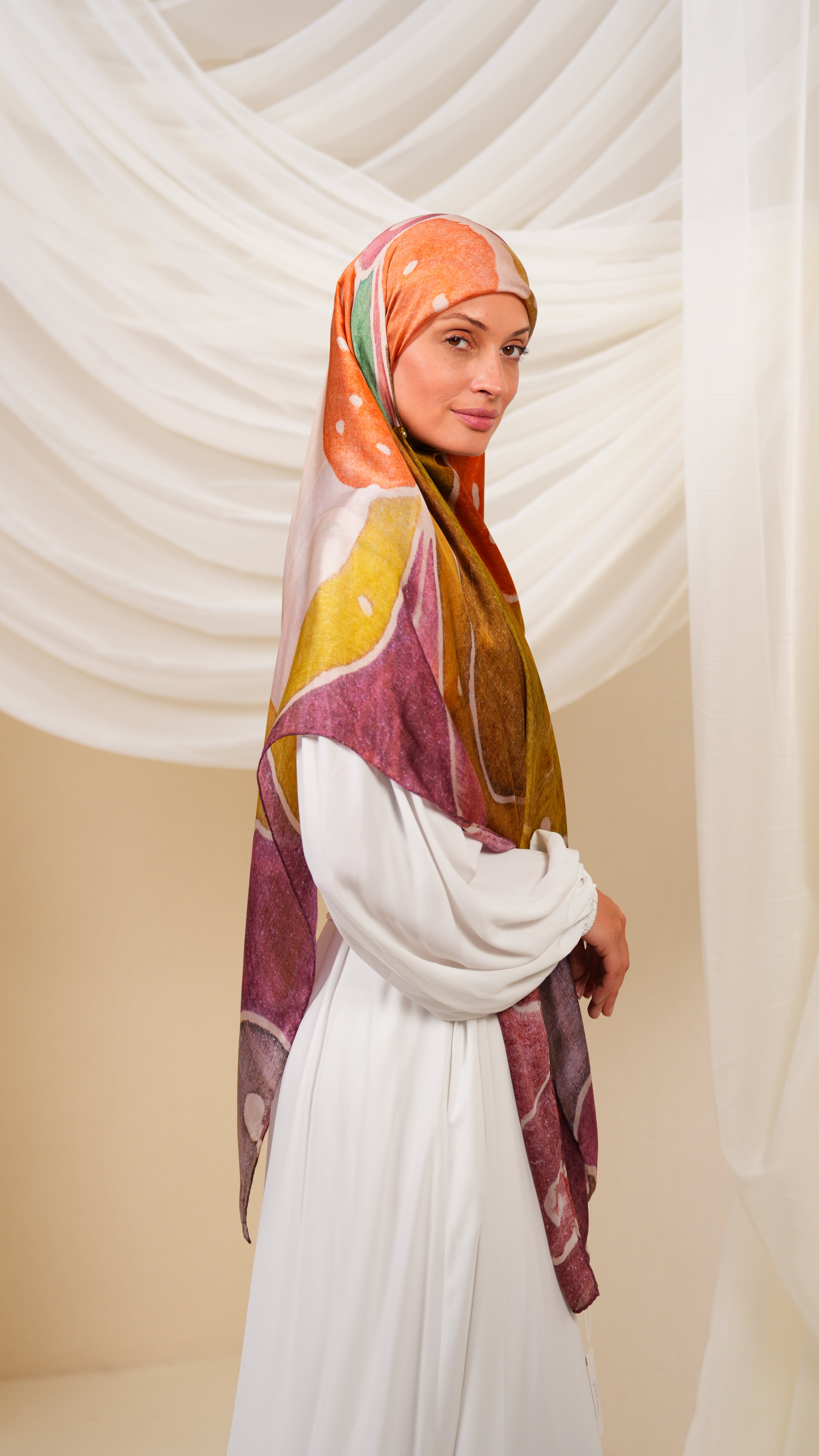scilla turkish silk scarf ztr1