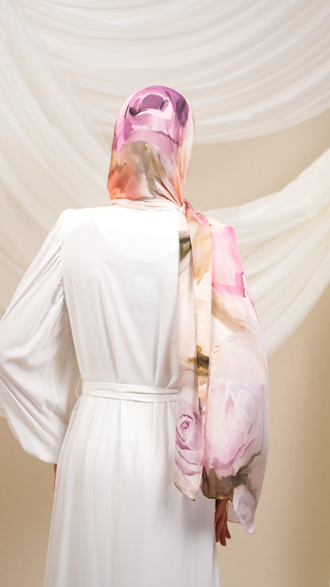 scilla Turkish  silk shawl btr5