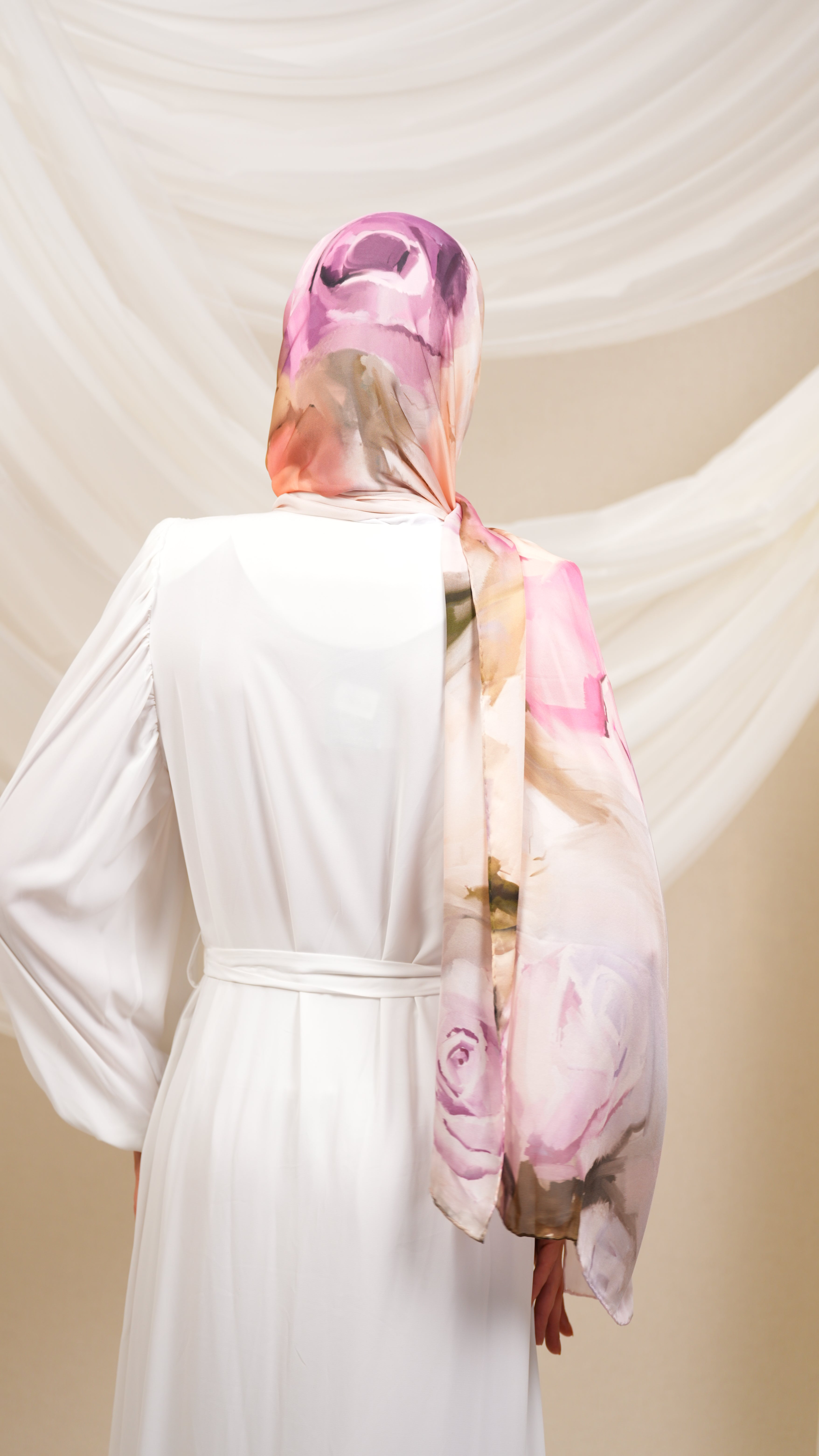 scilla Turkish  silk shawl btr5