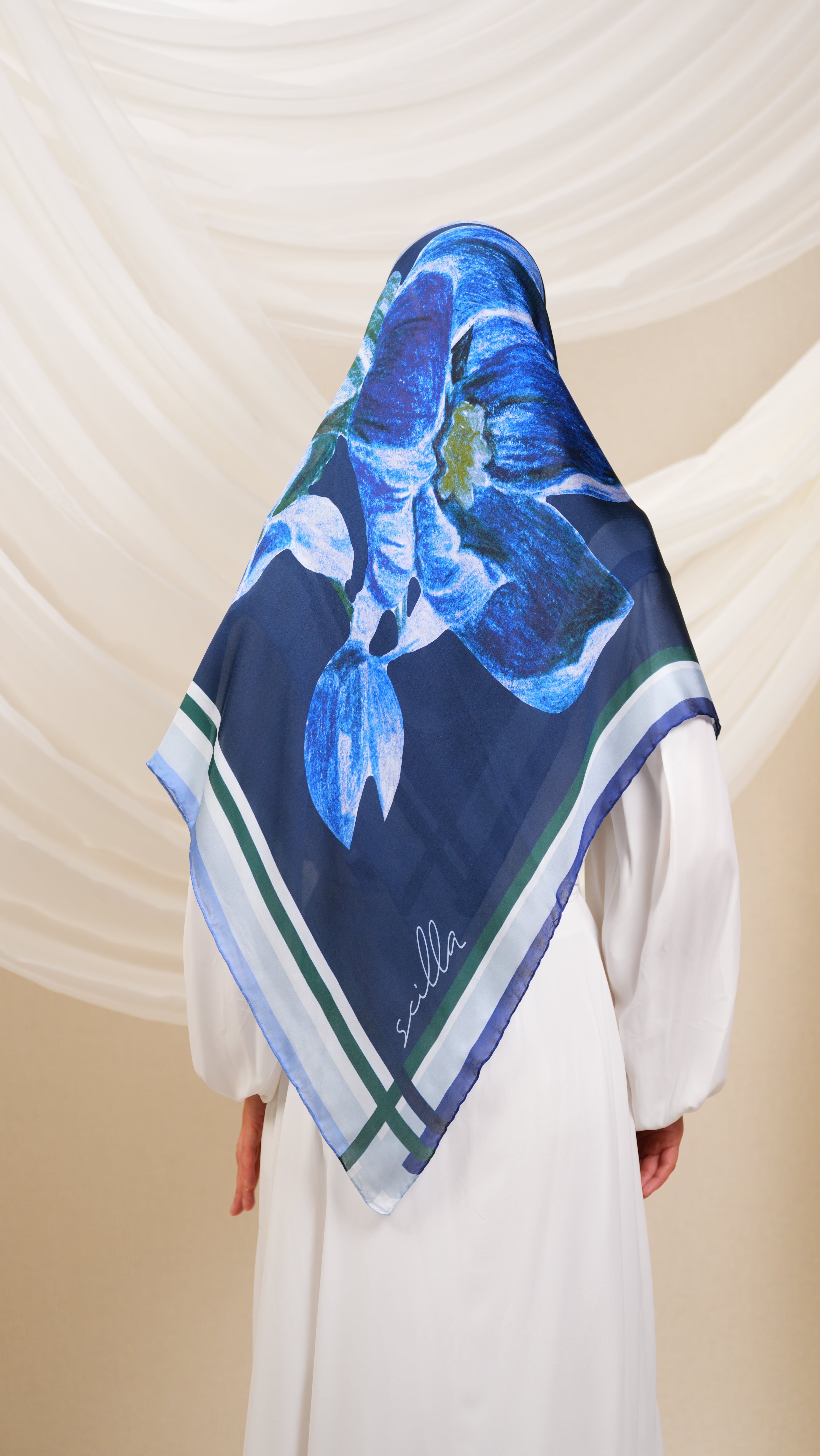 scilla turkish silk scarf xtr1