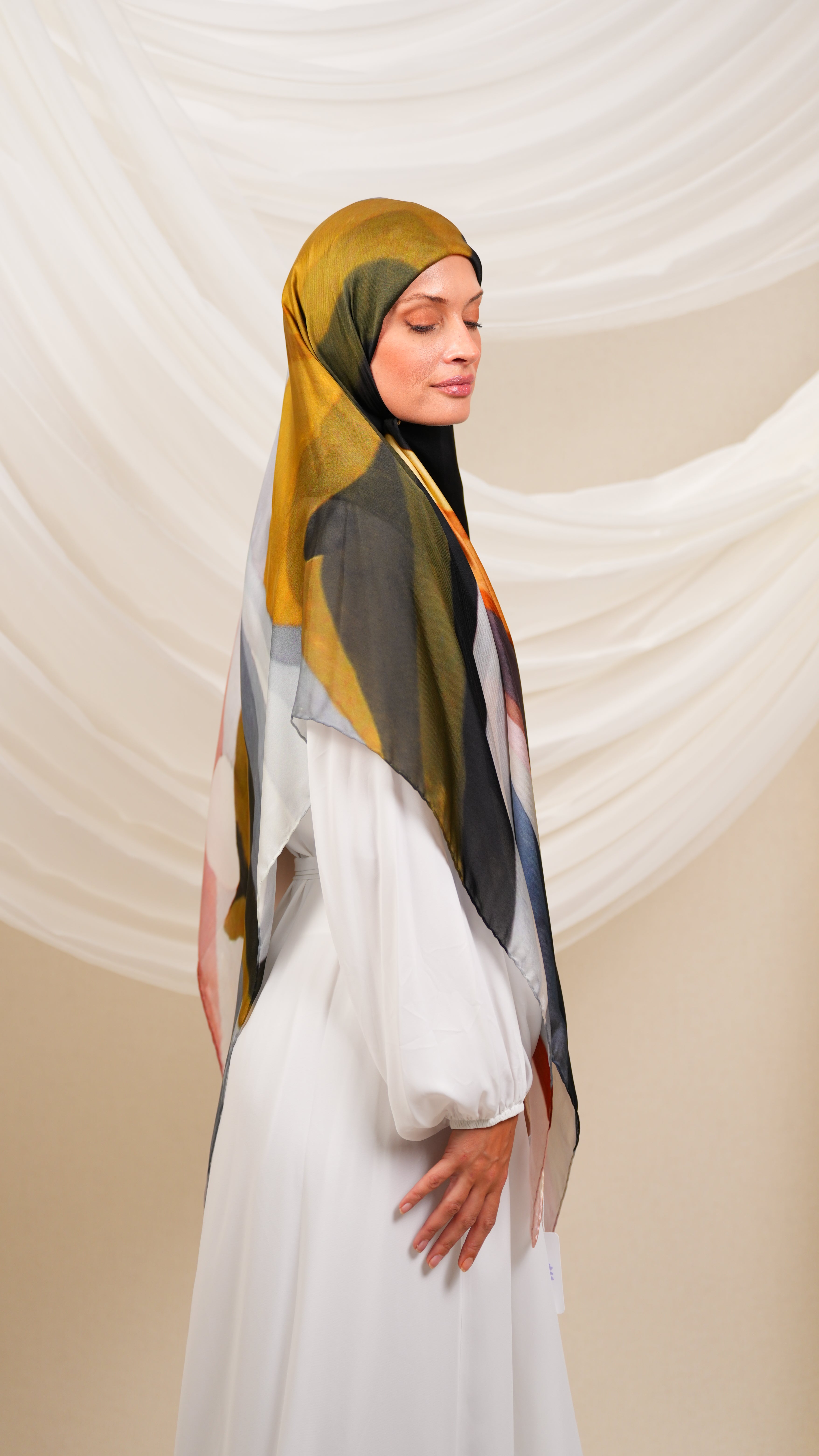 scilla turkish silk scarf VTR2