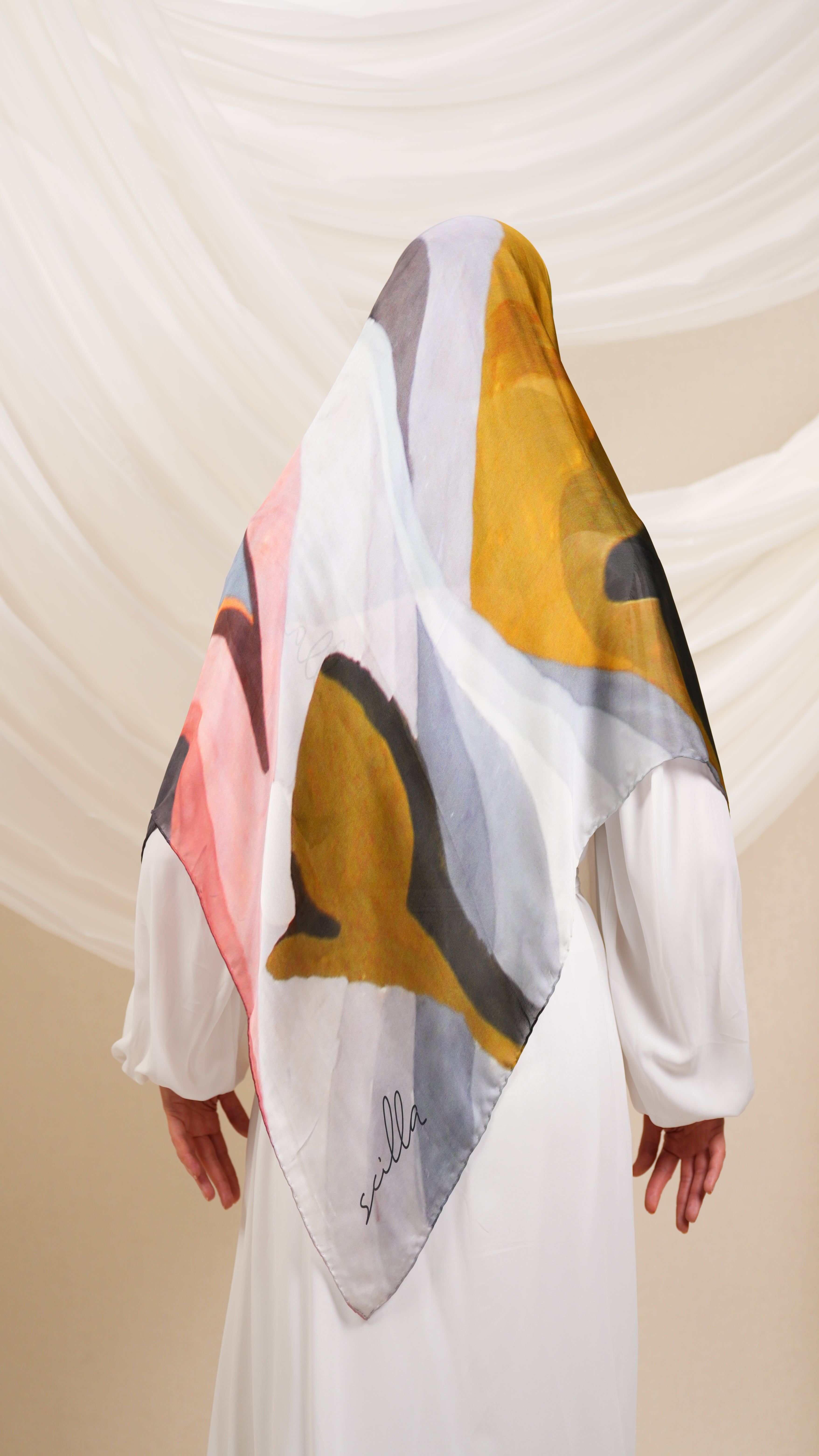 scilla turkish silk scarf VTR2