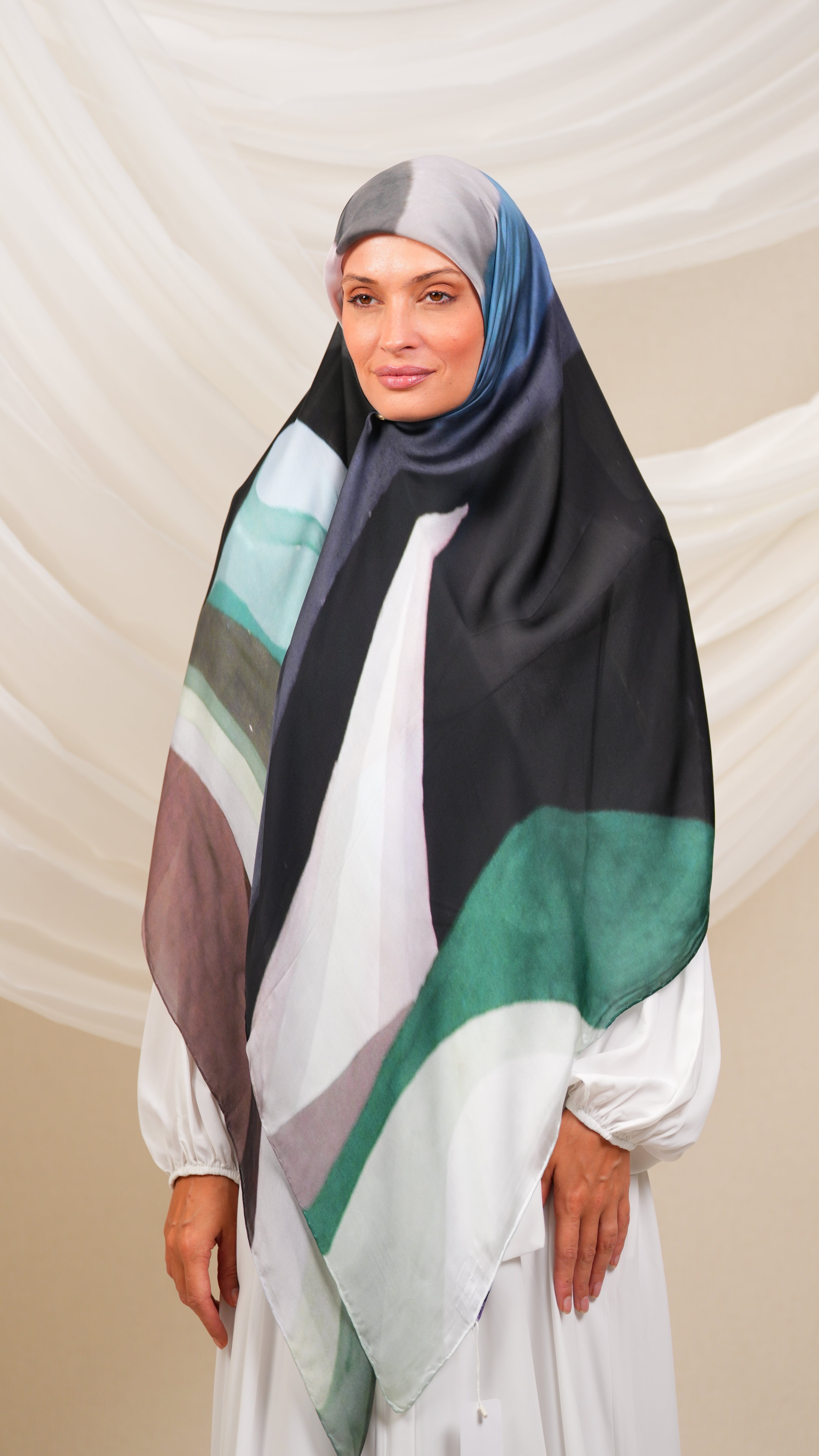 scilla turkish silk scarf VTR3