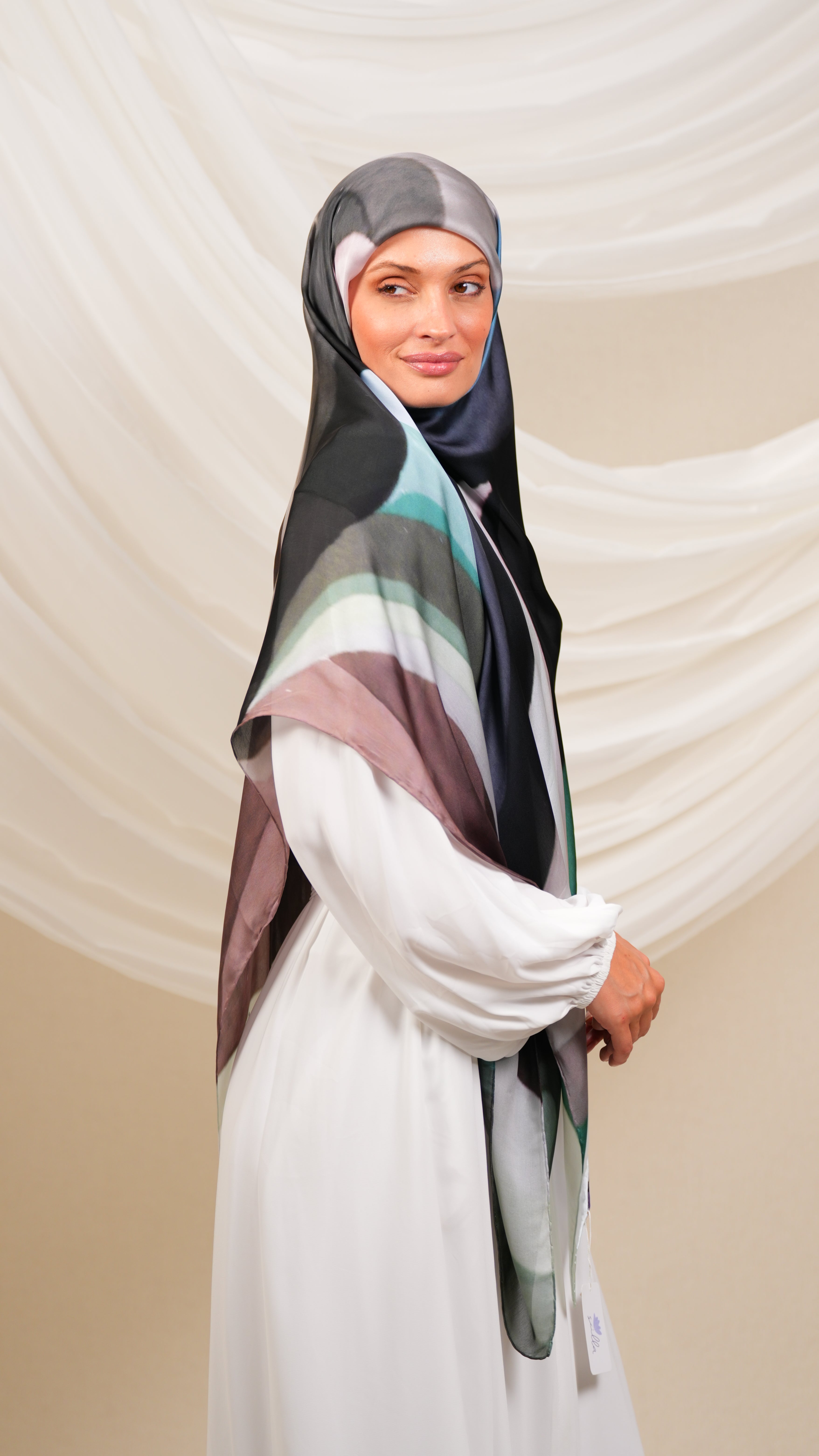 scilla turkish silk scarf VTR3
