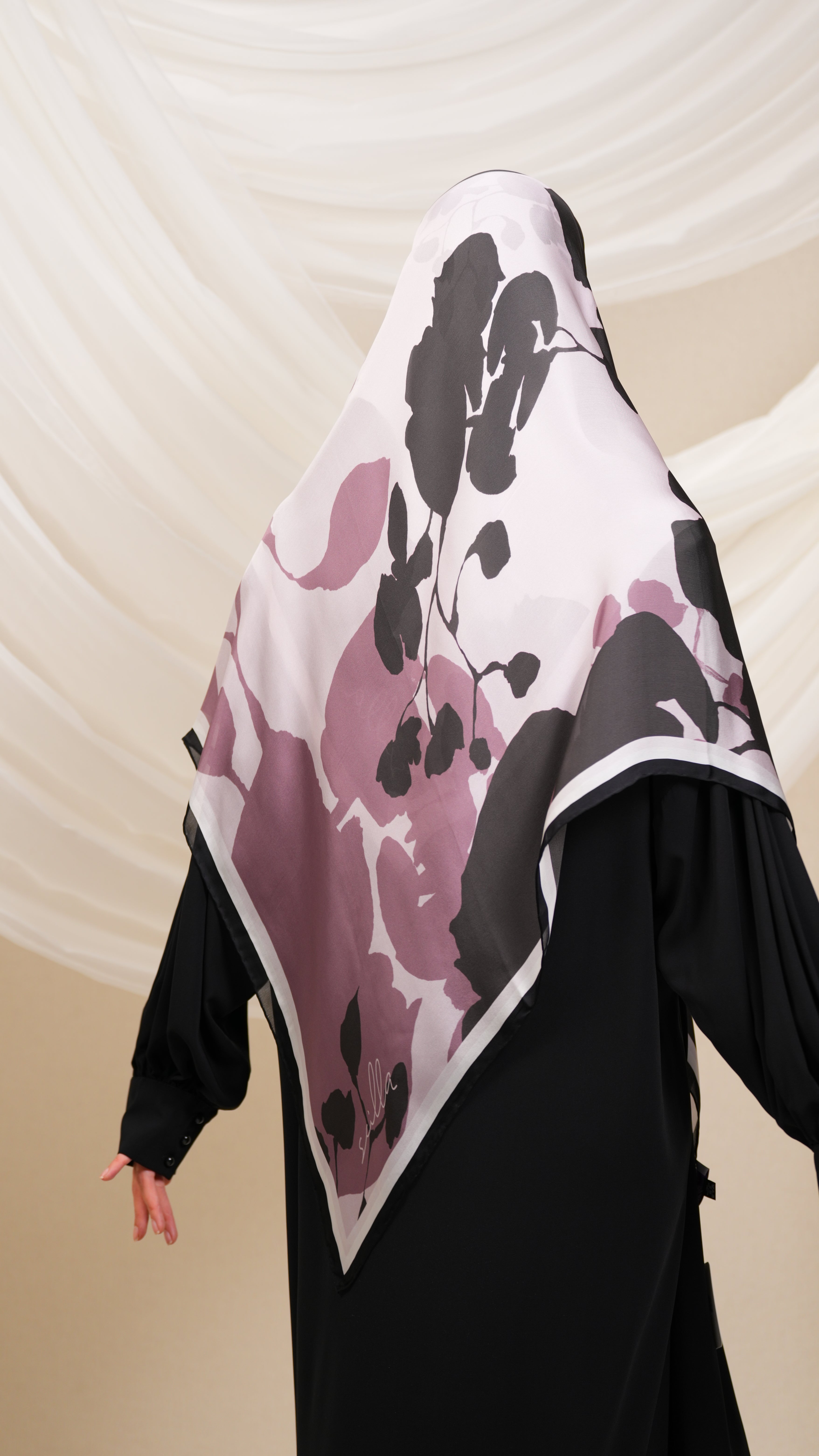 scilla turkish silk scarf Wtr1