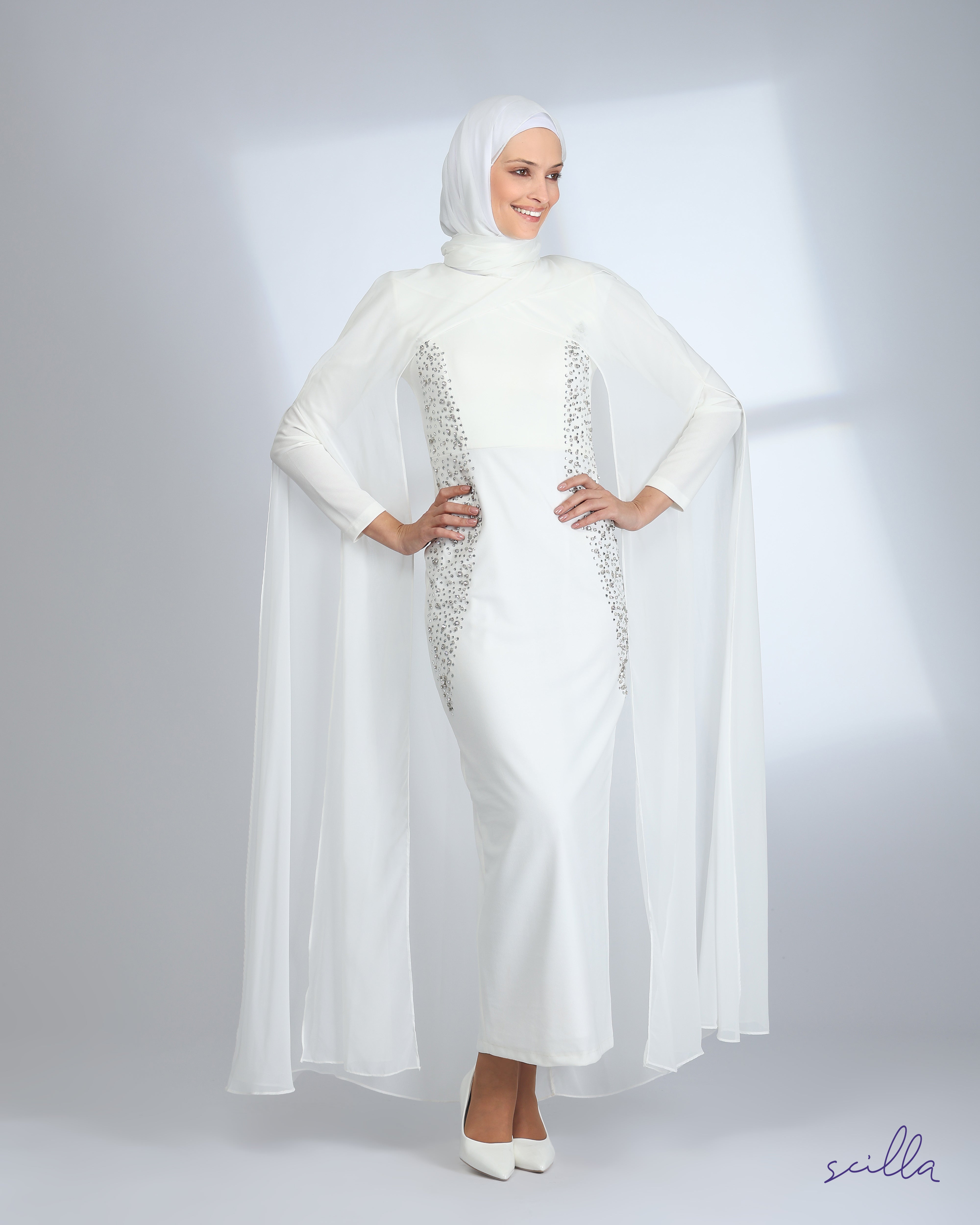 Crystal Cascade Dress