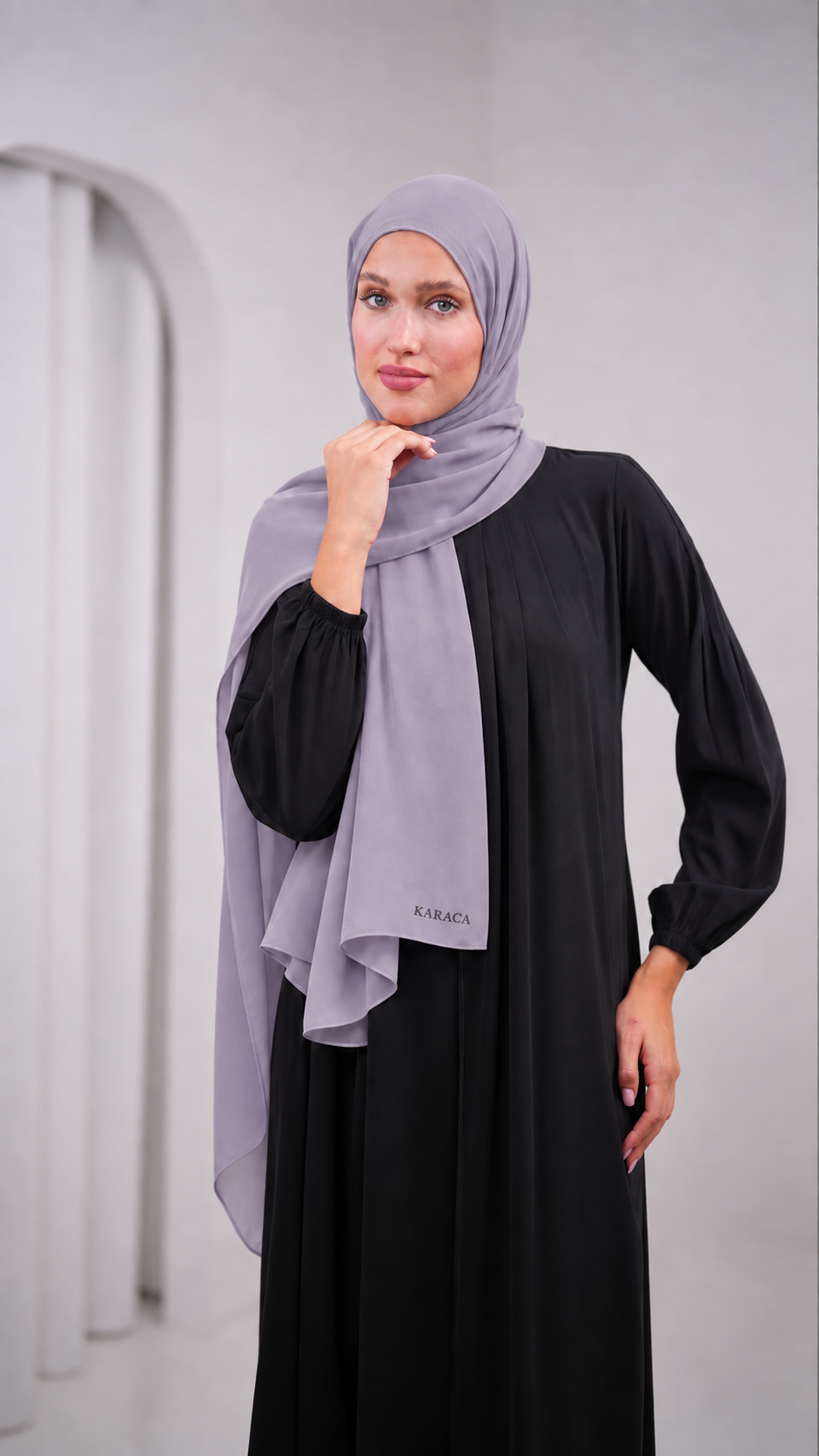 Karaca Soft Crepe shawl