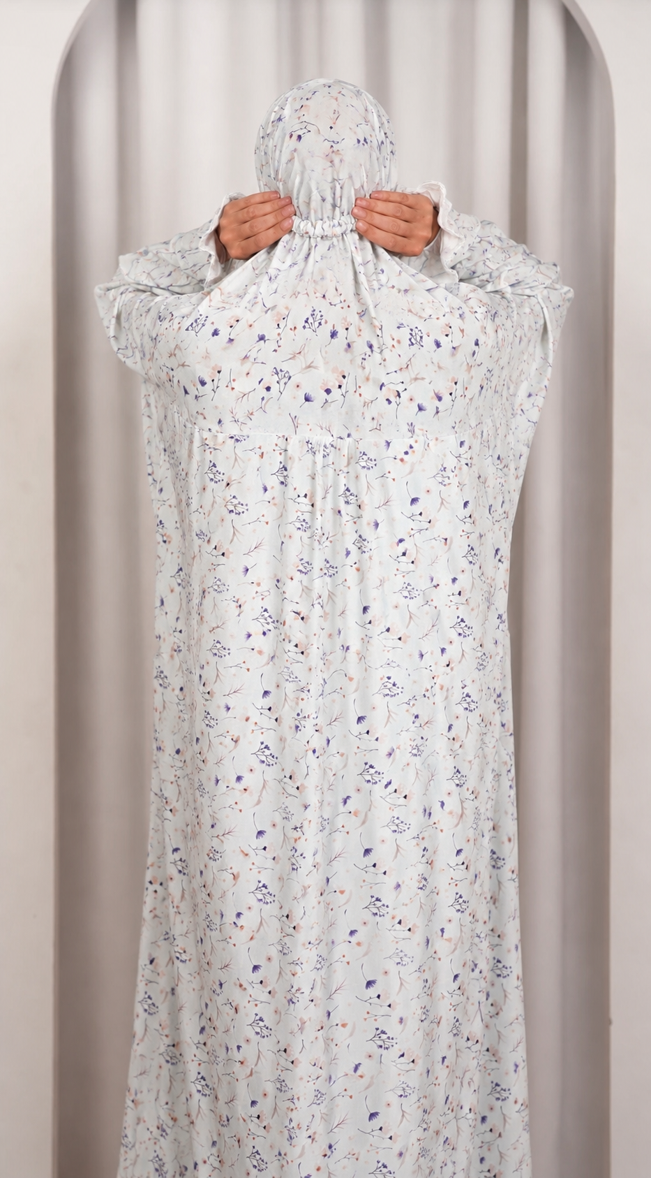 One piece prayer gown b07