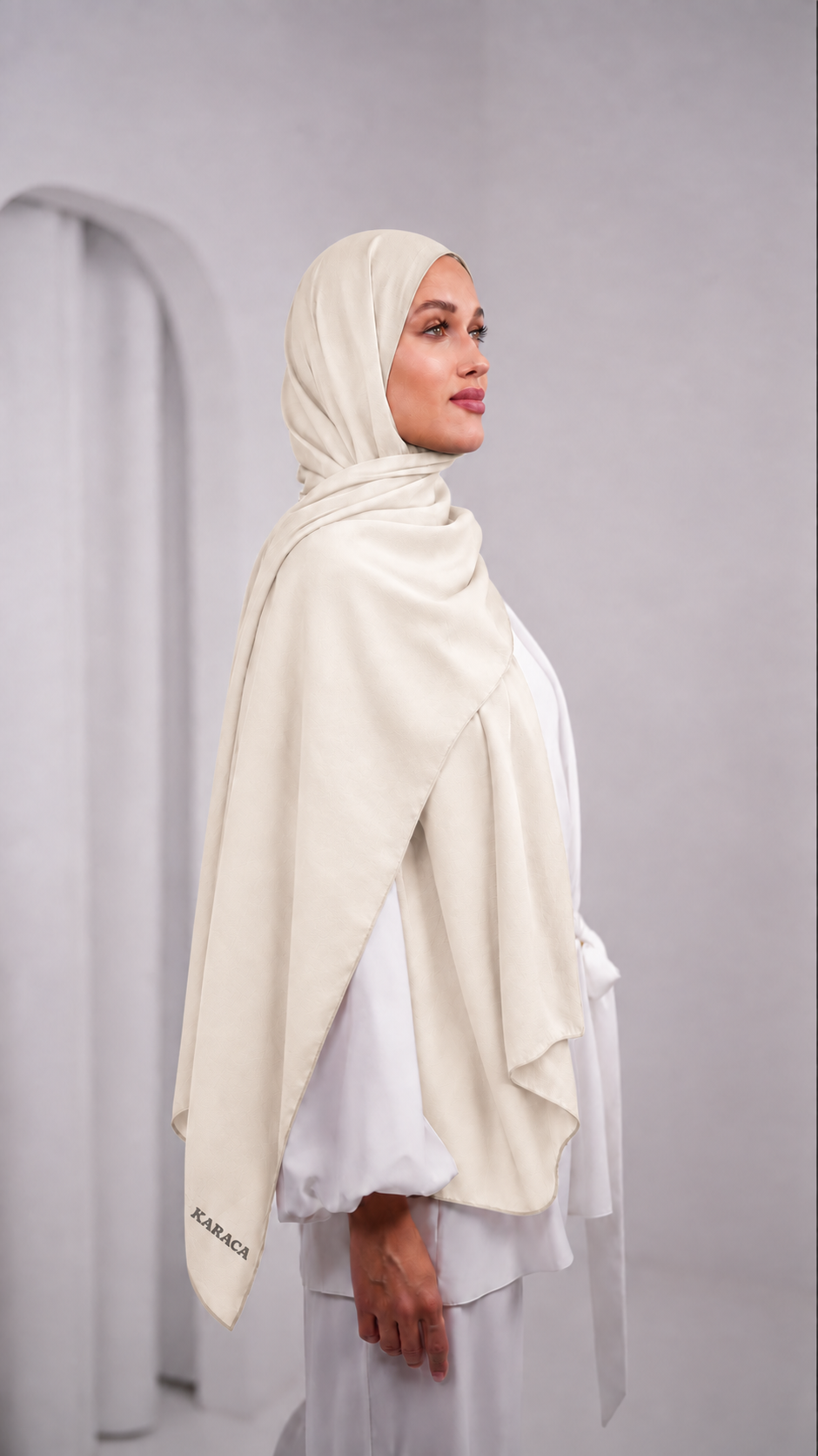 Karaca Soft Crepe shawl