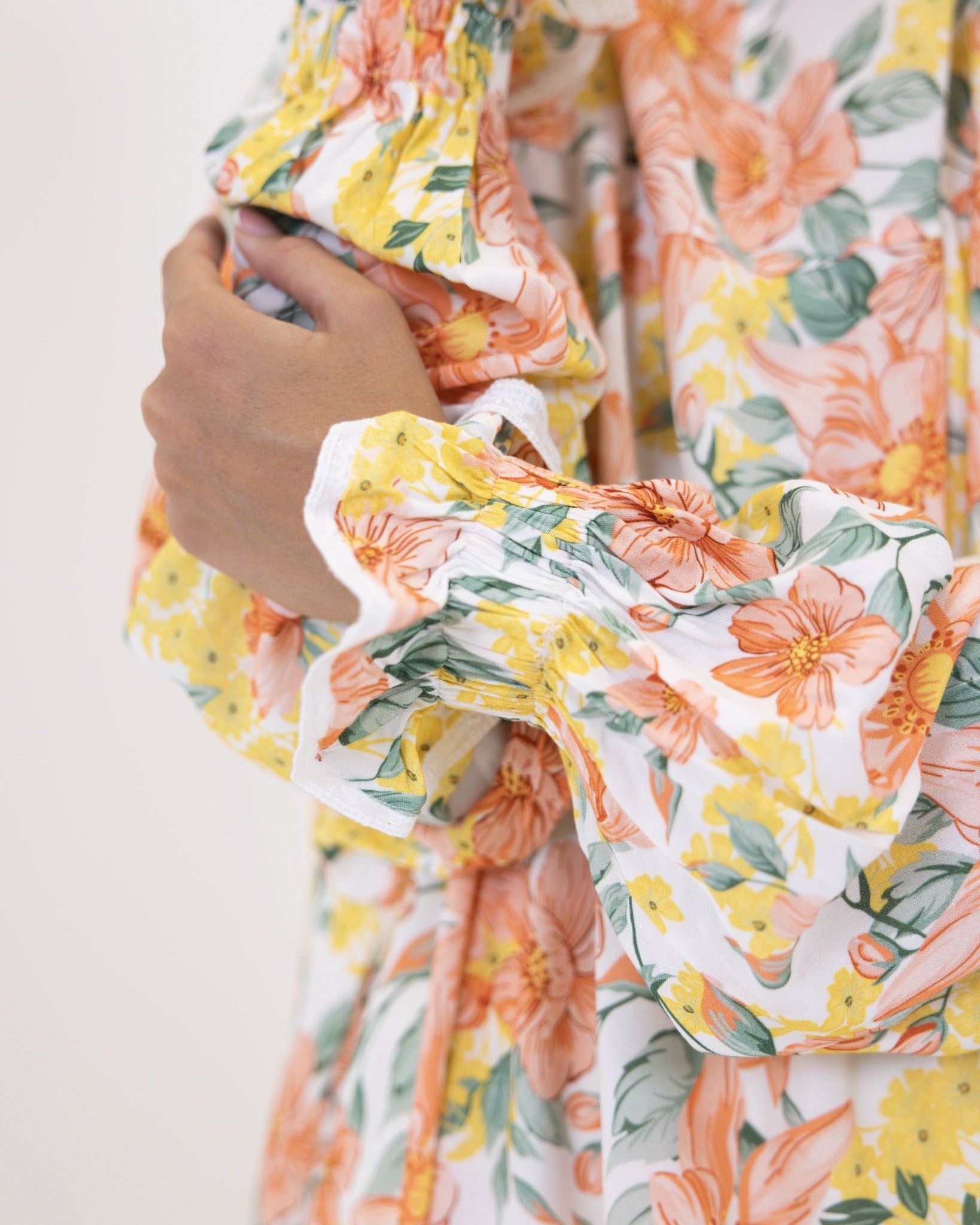 Blooming Spring Prayer Gown One piece