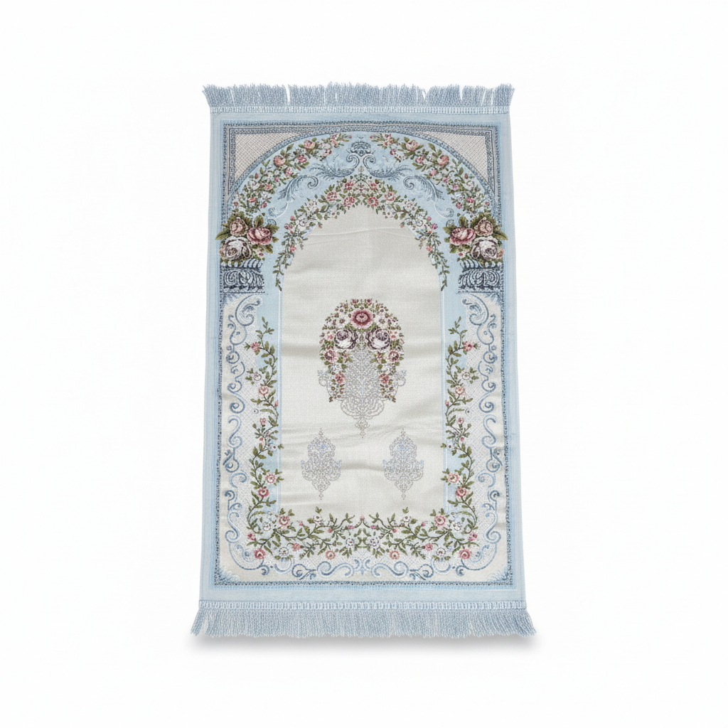 Satin Padded Heaven’s Door Premium Prayer Mat