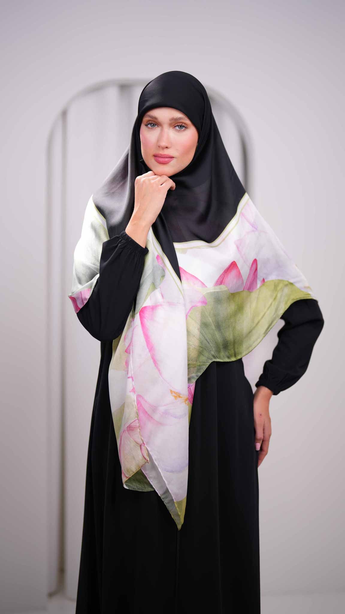 scilla silk scarf hh3