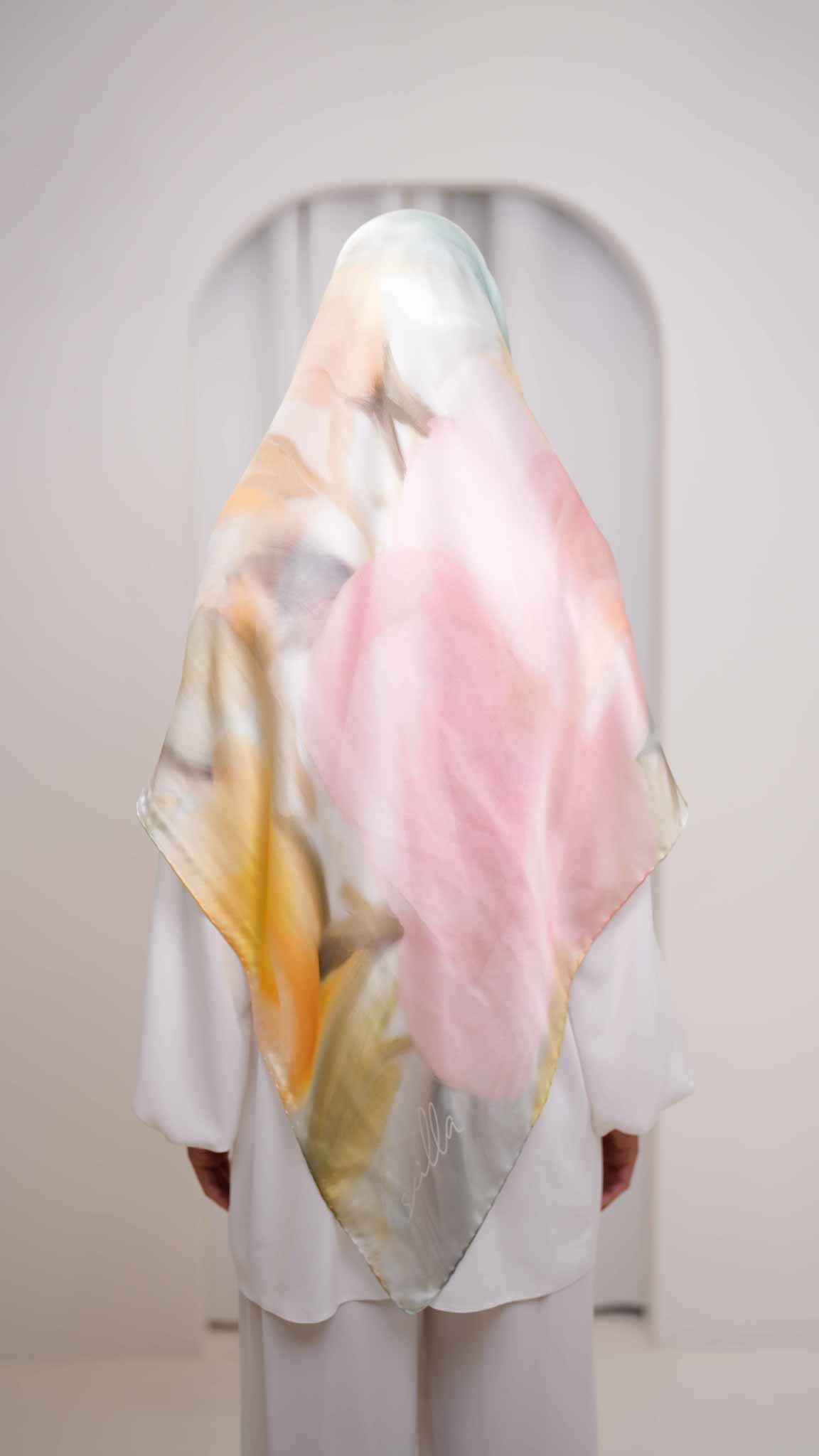 scilla silk scarf jj1