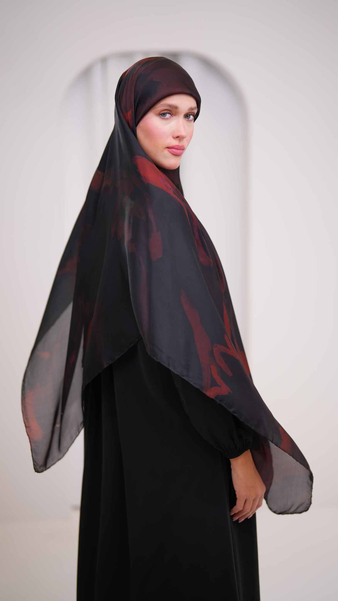 scilla silk scarf gg1