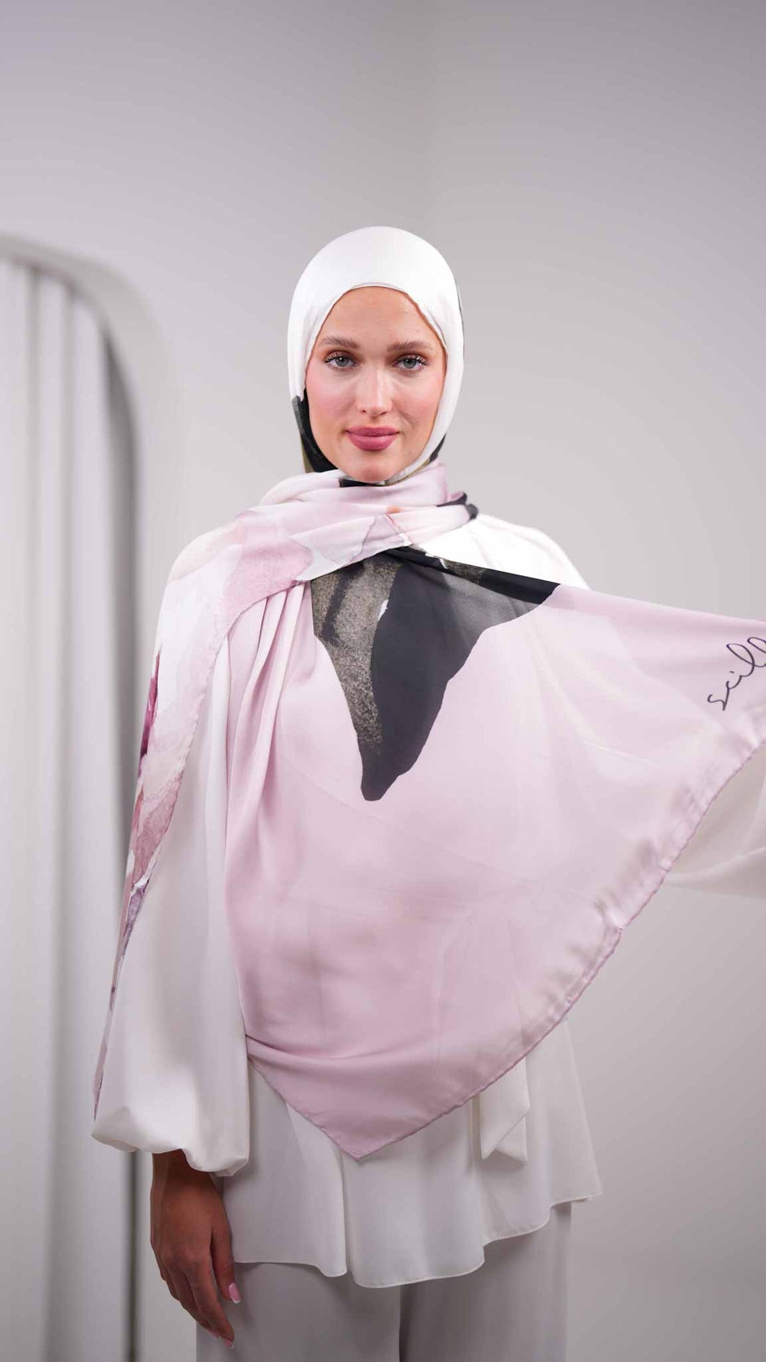 scilla silk shawl A1
