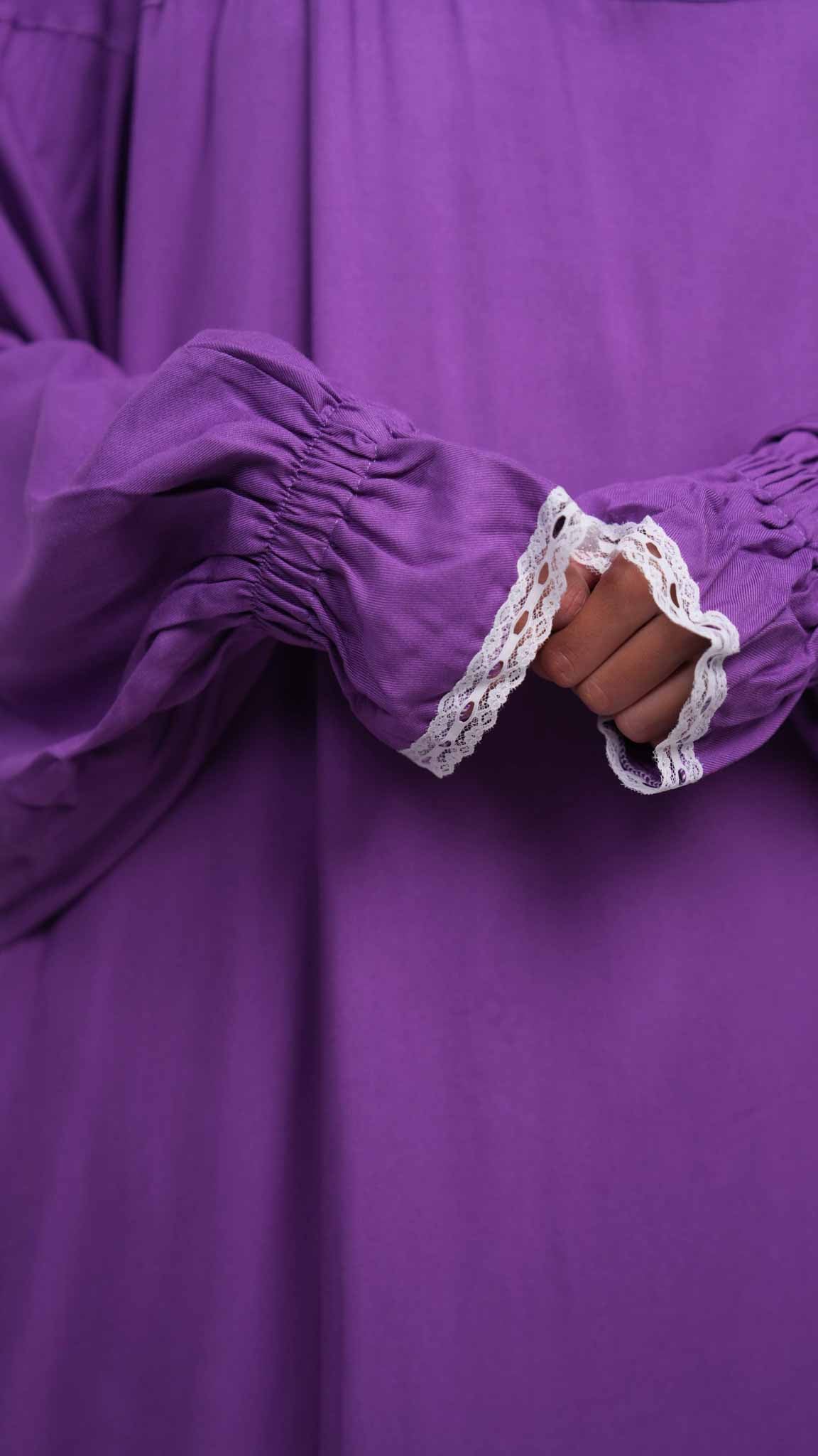 Purple Prayer Gown One piece