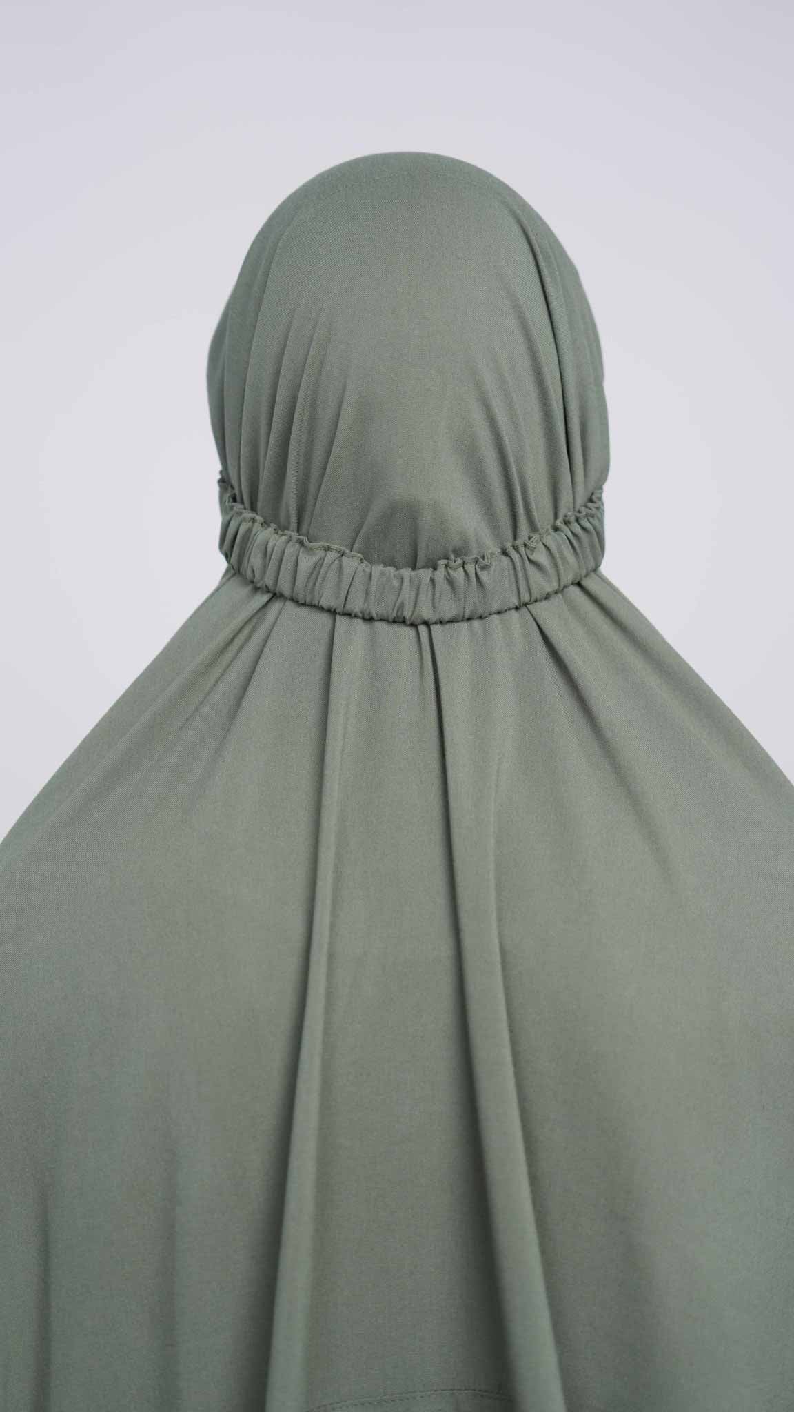 olive Green Prayer Gown One piece