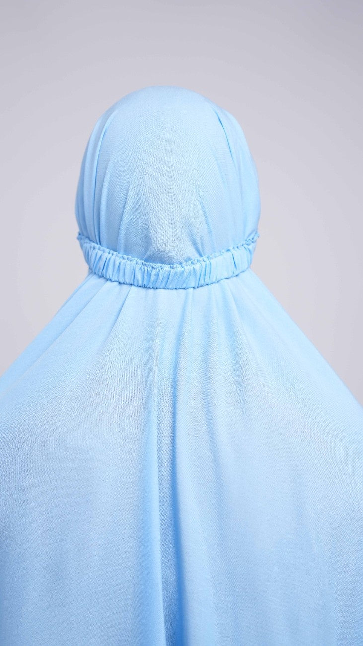 Baby Blue Two Piece Prayer Gown