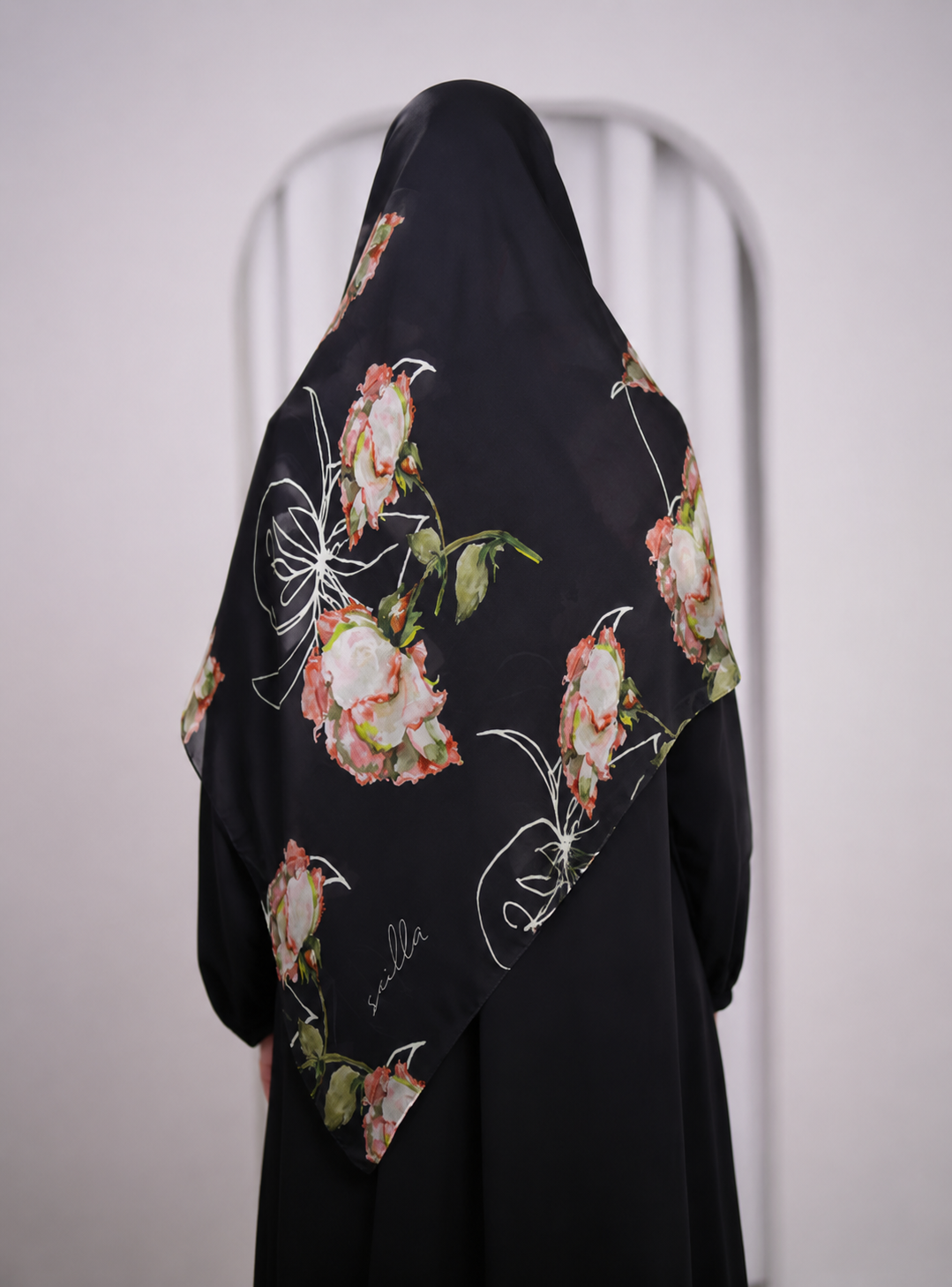 Scilla silk scarf K2