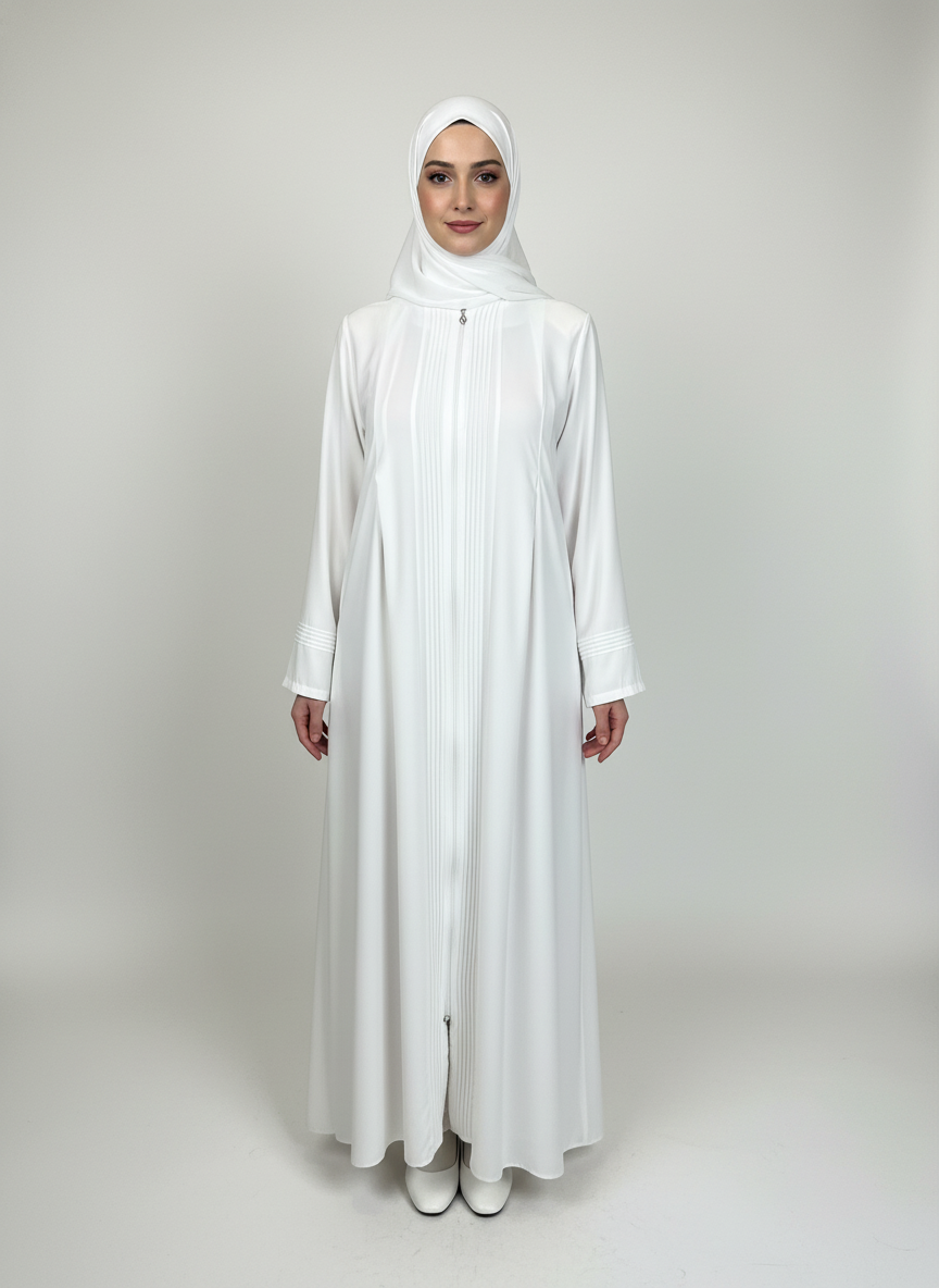 عباية بيضاء أساسية من مينفال