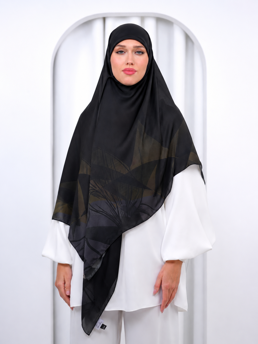 scilla silk scarf Z4