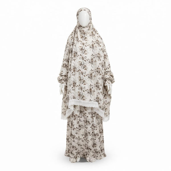 D bloom Prayer Gown two piece