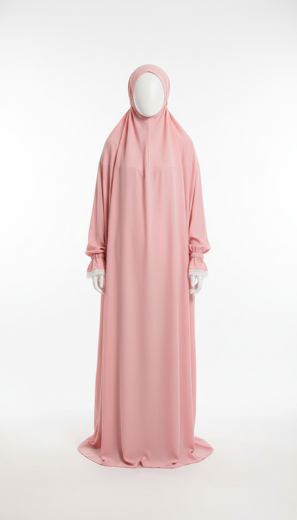 Pink Prayer Gown One piece