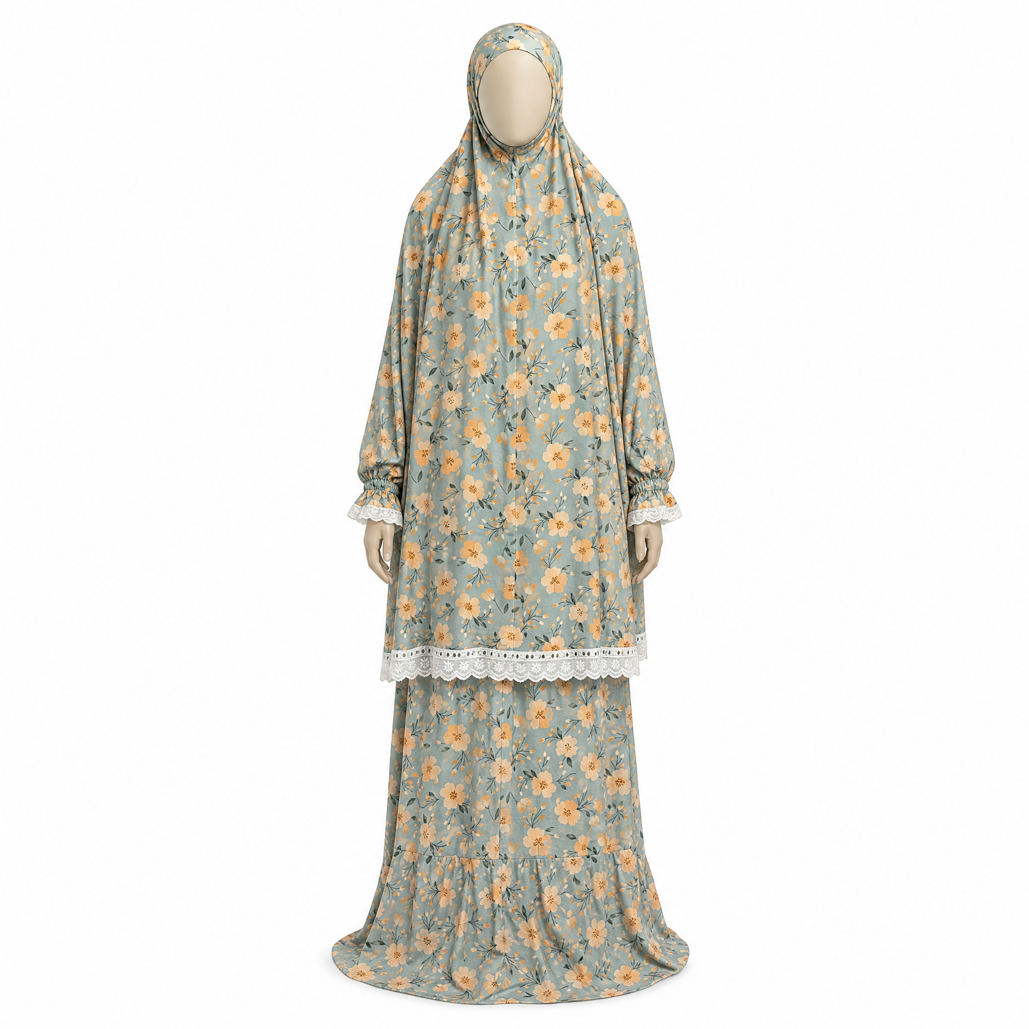 Two Piece Prayer Gown a44